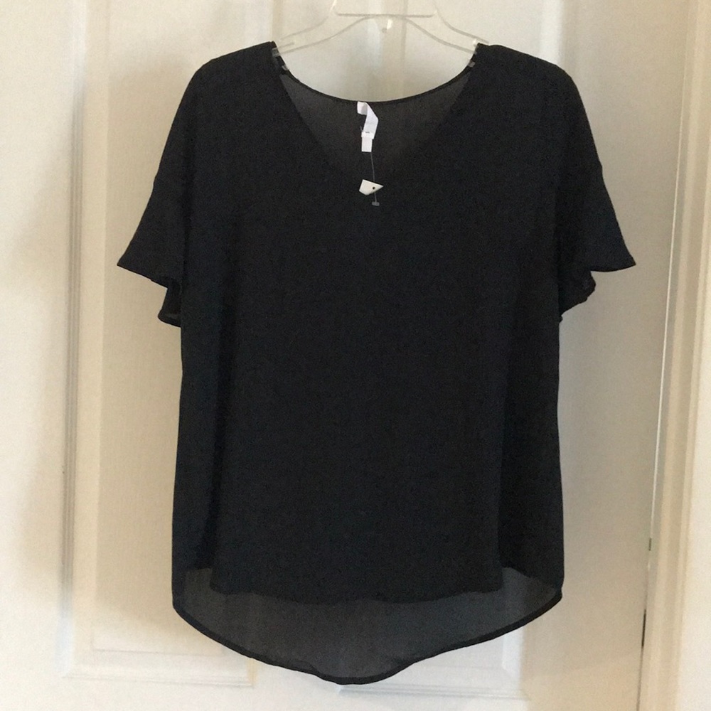 Francesca’s Black Blouse